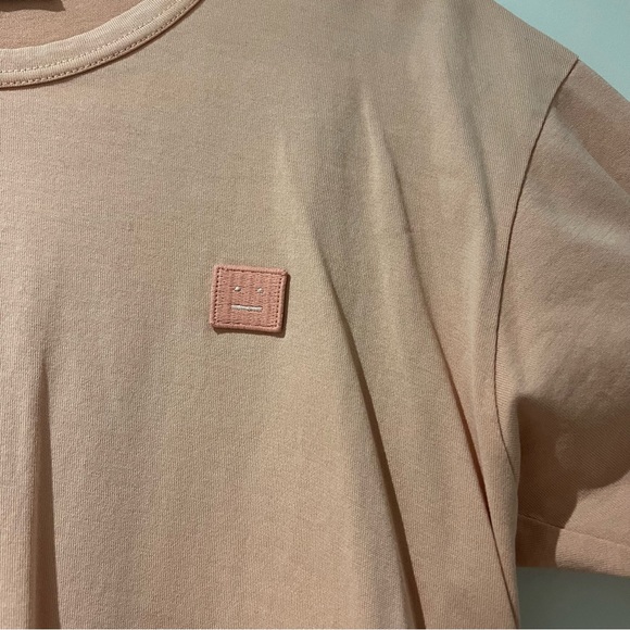 Acne Studios Pink Patch T-Shirt - Picture 10 of 11